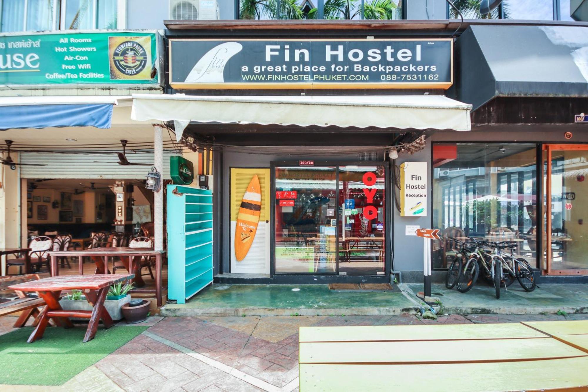 Oyo 1074 Fin Hostel Kata Beach  Exterior photo
