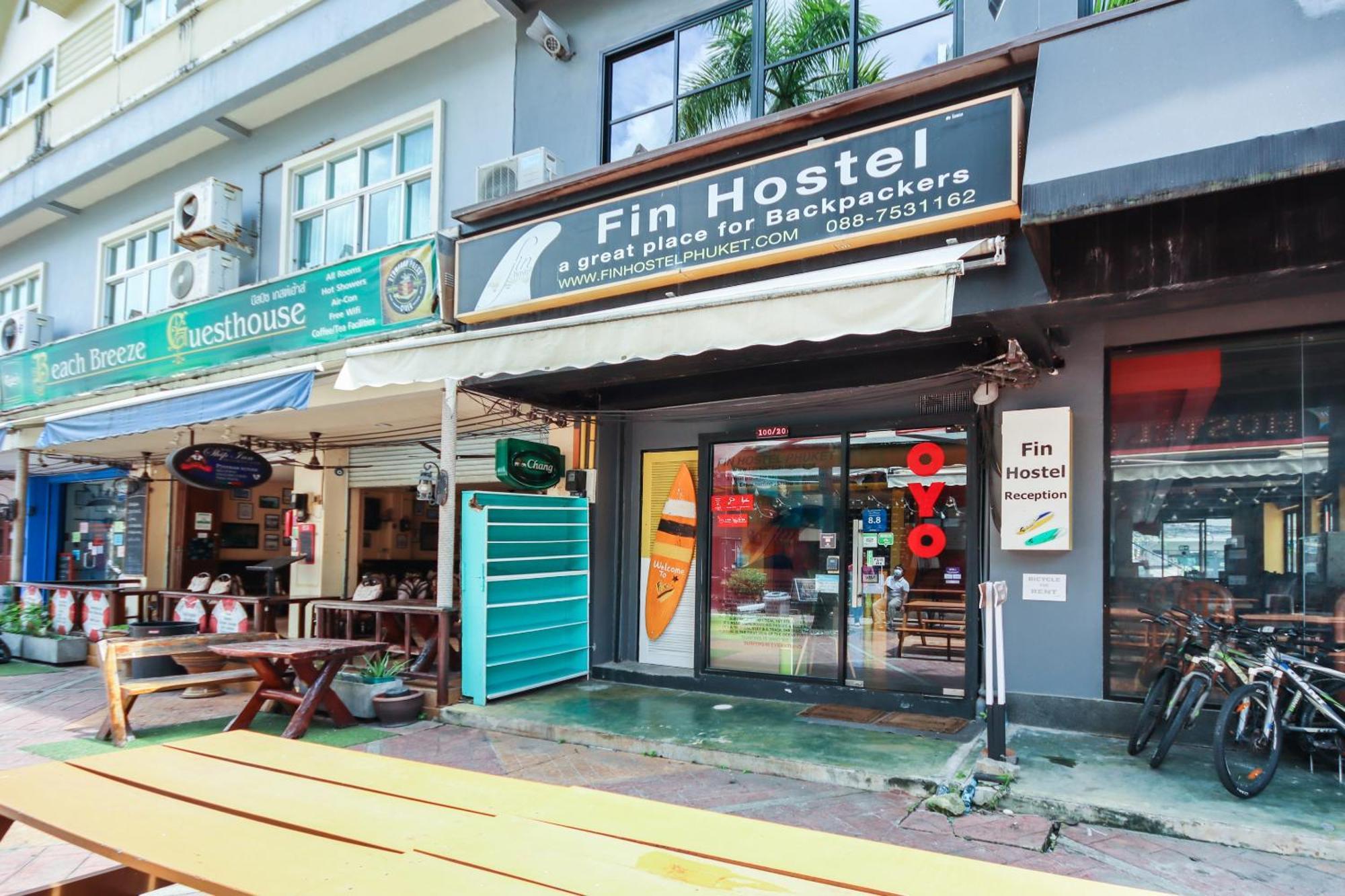 Oyo 1074 Fin Hostel Kata Beach  Exterior photo